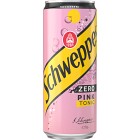 Schweppes Pink Tonic Zero Drinkmix Burk 33cl