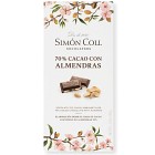 Simón Coll 70% Mörk Choklad Hel Mandel 100g