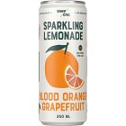 Swedish Tonic Sparkling Lemonade Blood Orange Grapefruit 250ml