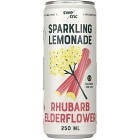 Swedish Tonic Sparkling Lemonade Rhubarb Elderflower 250ml