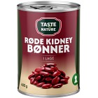 Taste of Nature Röda Kidneybönor 400g