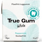 True Gum White Peppermint tuggummi