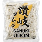 Twin Dragon Nudlar Färska Sanuki Udon 200g