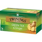 Twinings Grönt Te Ingefära 25st