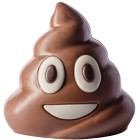 Weibler Confiserie Chocolaterie Chokladfigur Emoji Stinky 50g