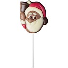 Weibler Confiserie Chocolaterie Chokladklubba Jultomte med Klocka 15g