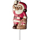 Weibler Confiserie Chocolaterie Chokladklubba Jultomte med Paket 35g