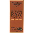 Wermlands Choklad RAW Kardemumma EKO 50g