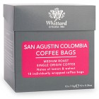 Whittard Coffee Bags San Agustin Colombia Mellanrost 10x7,5g