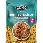 Zeinas Basmati/Linser Smoky  Quick n' Easy 250g