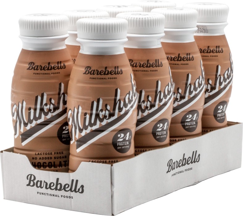 Köp Barebells Milkshake Chocolate 8 st på delitea.se