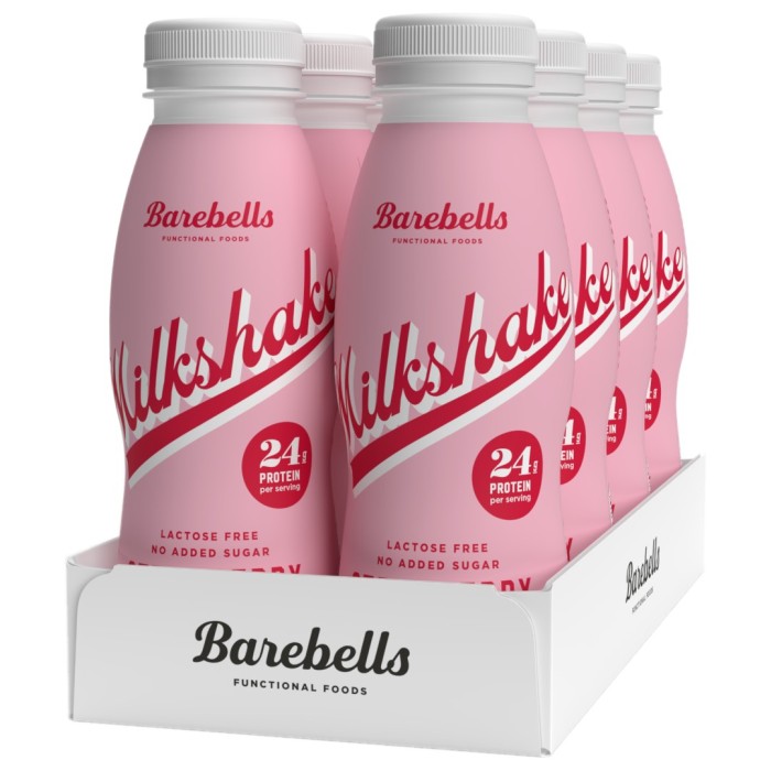 Köp Barebells Milkshake Strawberry 8 St På