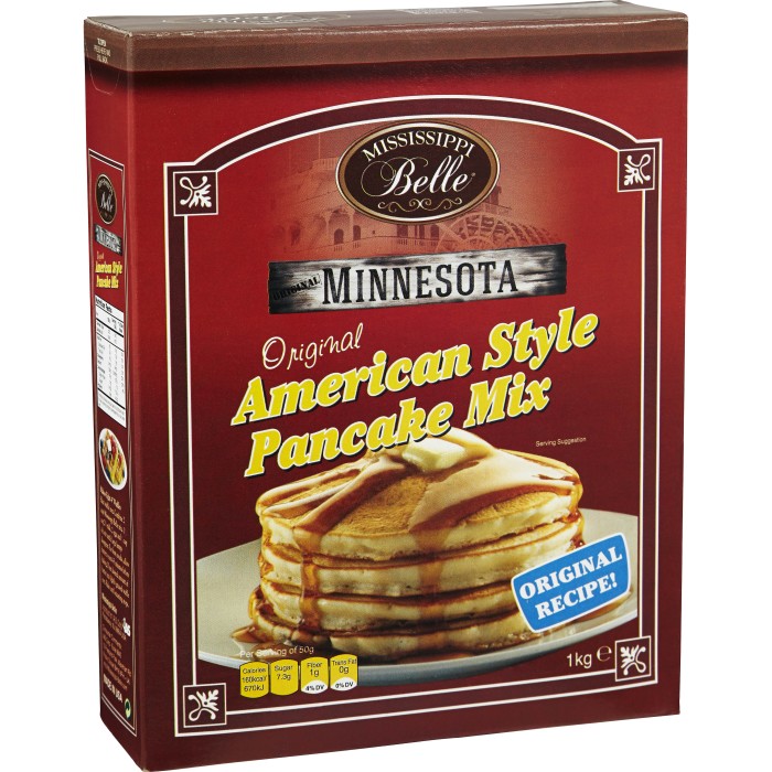 sjæl Fjerde Fitness Köp Mississippi Belle Pancake Mix 1kg på delitea.se