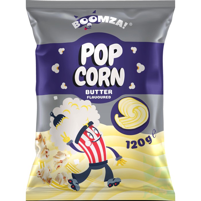 Boomza Popcorn Butter Flavour 120g
