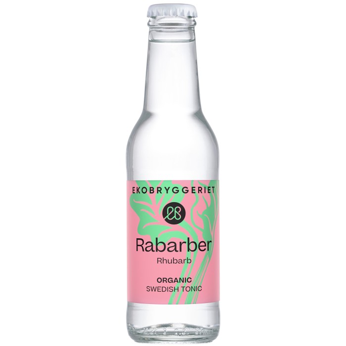 Ekobryggeriet Tonic Rabarber 20cl