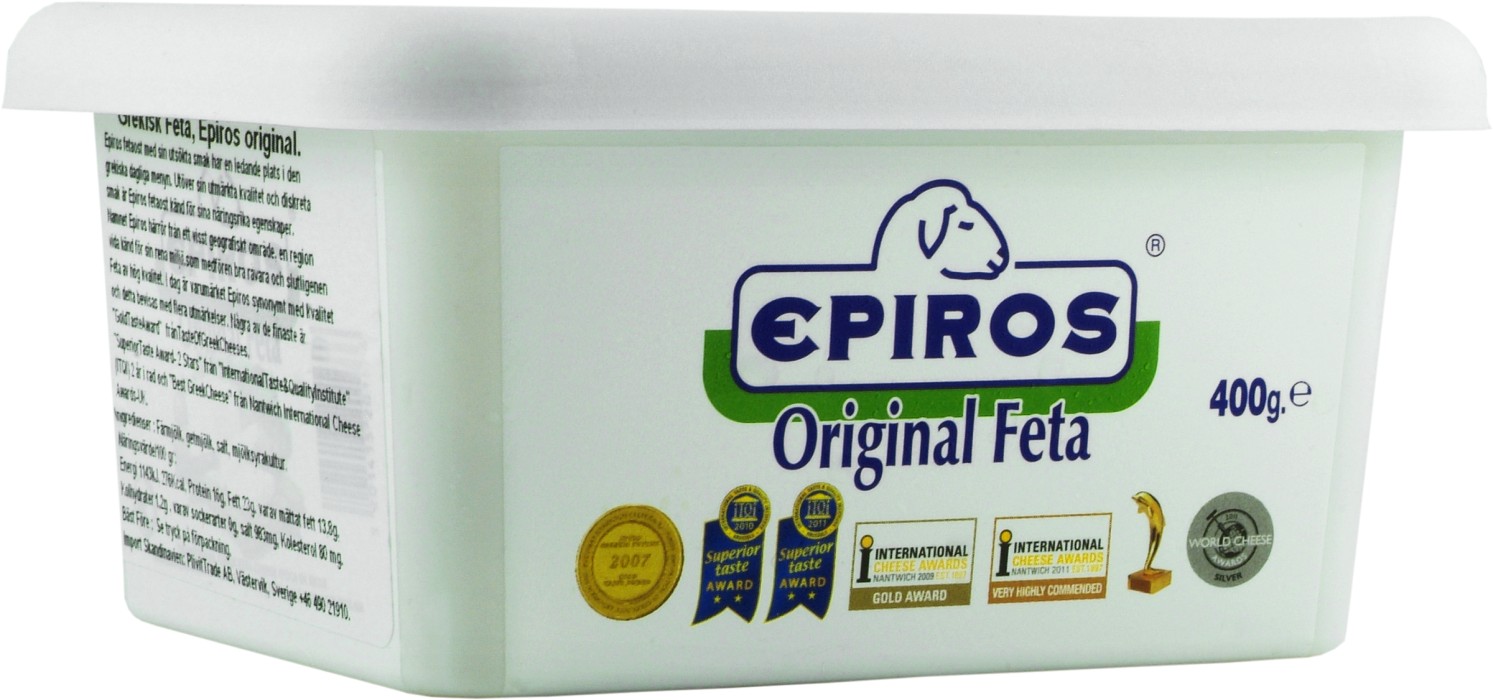 Köp BERGENDAHLS - 1512 - EPIROS - EPIROS GREKISK FETAOST BOX 400G ...