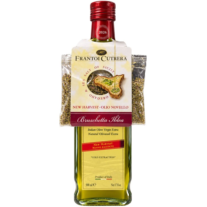 Frantoi Cutrera Frescolio Novello Ofiltrerad Olivolja Extra Virgin (2026) 500ml