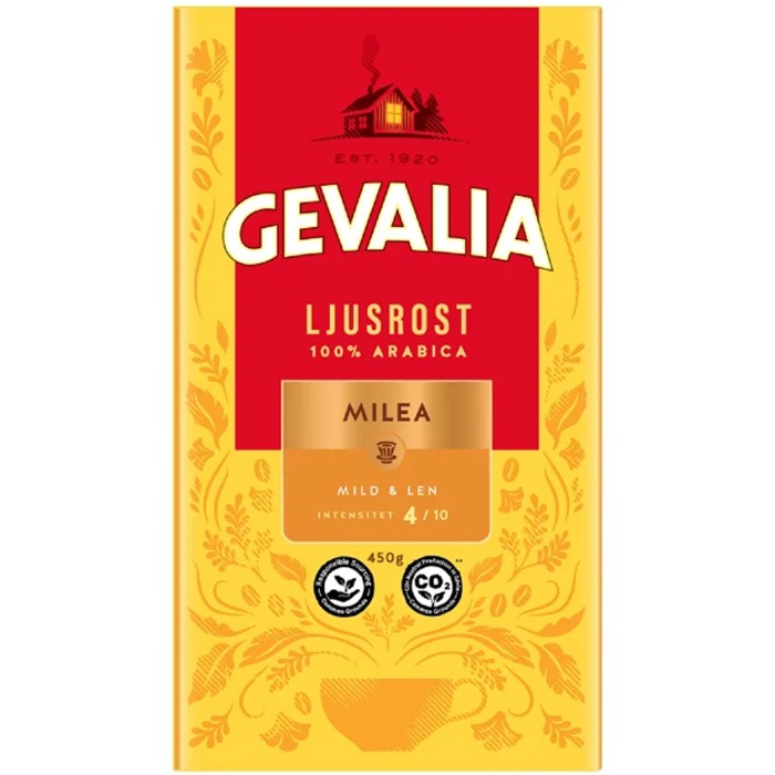 Gevalia Milea Ljusrost Bryggkaffe 450g