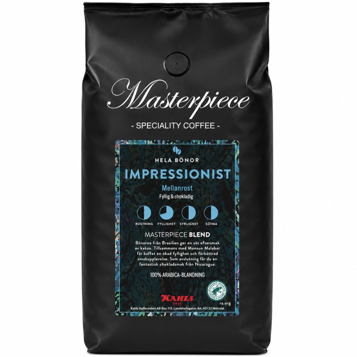 Kahls Kaffe Masterpiece Impressionist Bönor 1kg