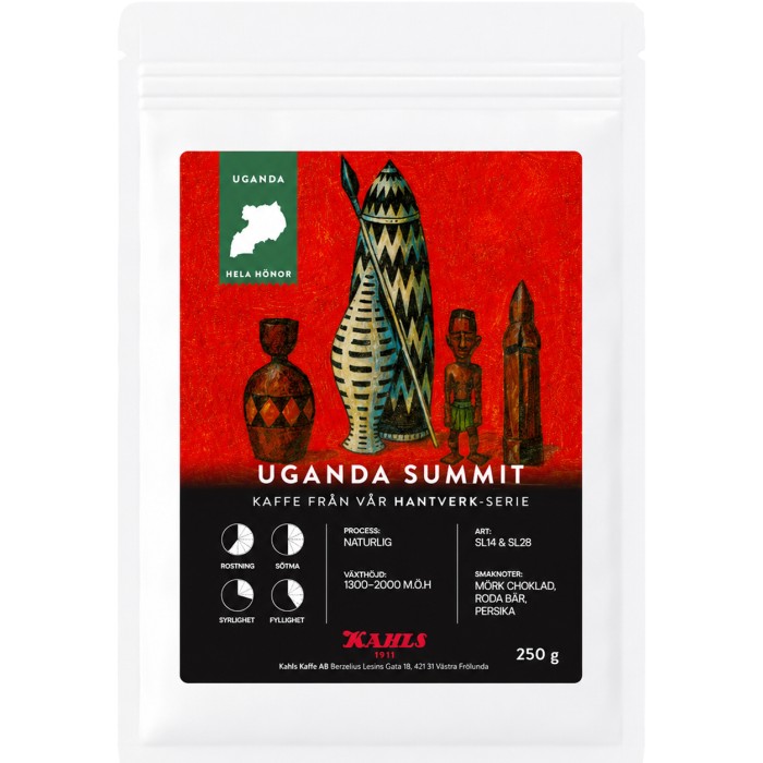 Kahls Kaffe Uganda Summit Hela B&ouml;nor 250g