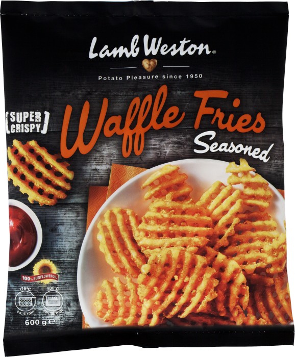 Köp BERGENDAHLS 1512 LAMB WEST LAMB WAFFLE FRIES 600G (LAMB WESTON MEIJER V.O.F.) på