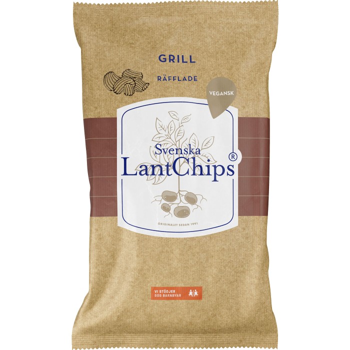 Lantchips Originalet Grillchips 200g