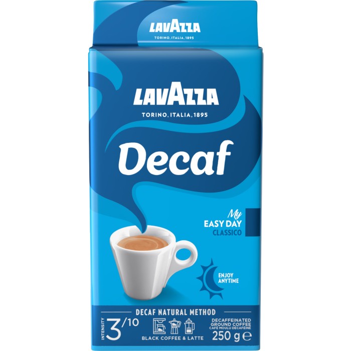 Lavazza Caff&egrave; Decaffeinato Finmalet Kaffe Refill 250g