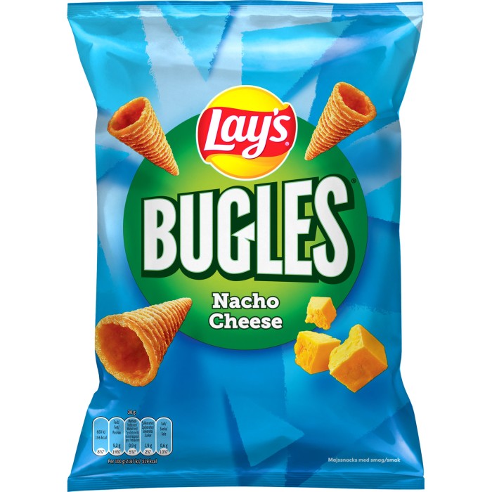 Köp Lay's Bugles Nacho Cheese 125g på delitea.se