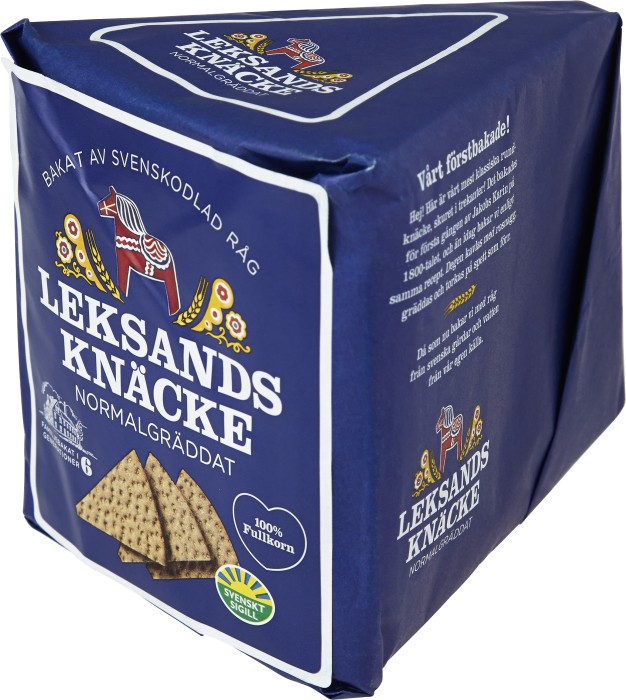 Köp Leksands Knäckebröd Trekant Normalgräddat 200 g på ...