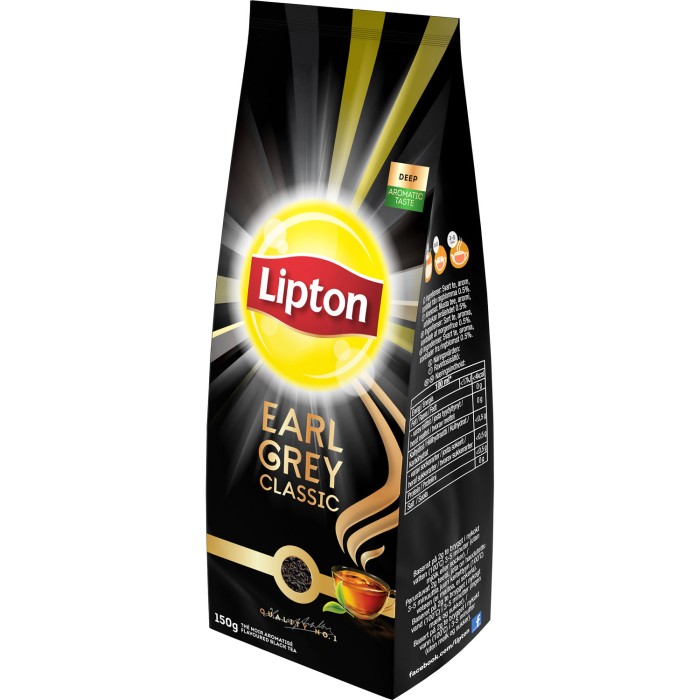 Köp Lipton Earl Grey Classic Lösvikt 150 G På Delitea.se