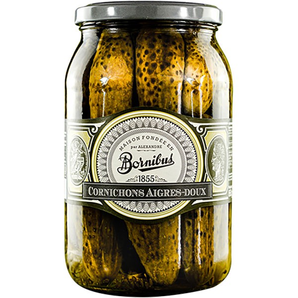 Maison Bornibus Cornichons aigre-doux 860g