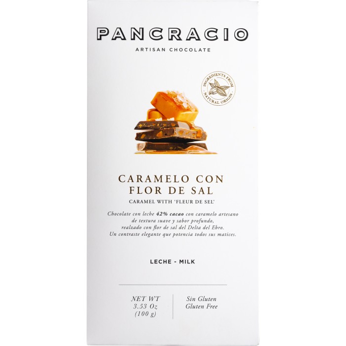 Pancracio Mjölkchoklad Salt Karamell 100g