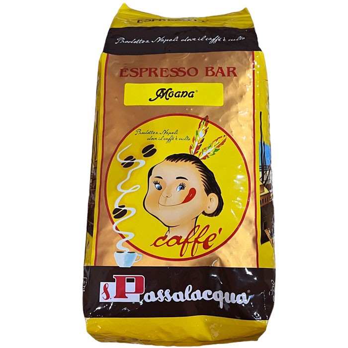 Passalacqua Kaffe Espresso Moana Hela Bönor 1kg