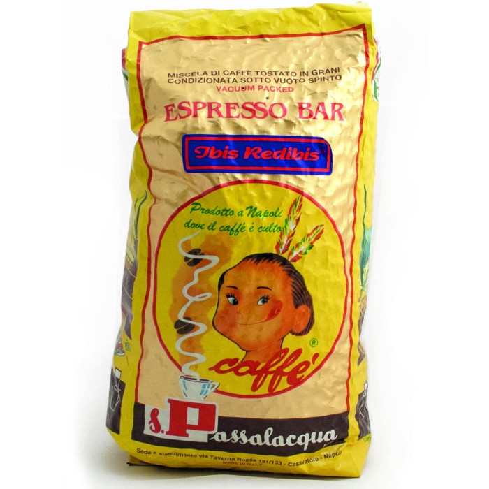 Passalacqua Kaffe Ibis Redibis Hela B&ouml;nor 1kg