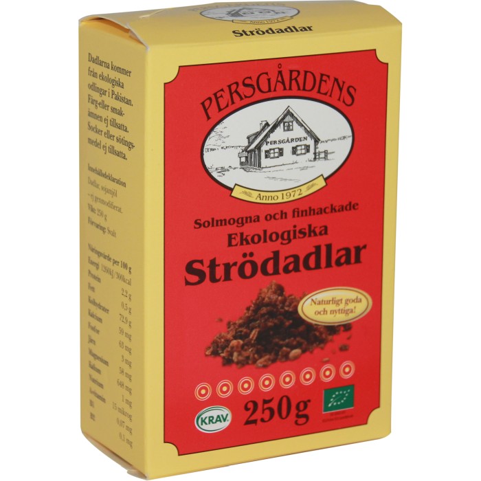 Persgården Solmogna & Finhackade Ekologiska Strödadlar 250g