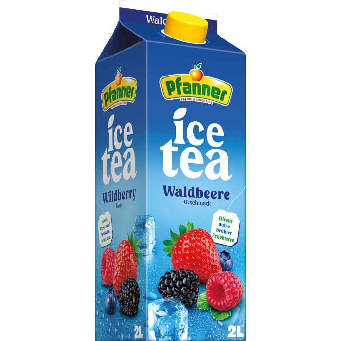 Pfanner Ice Tea Skogsbär 2L