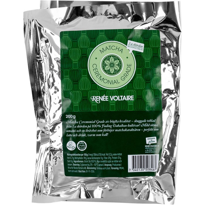 Renée Voltaire Matcha – Ceremonial Grade Refill 200g