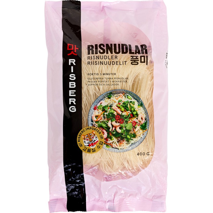 Risberg Risnudlar Tunna 1mm 400g