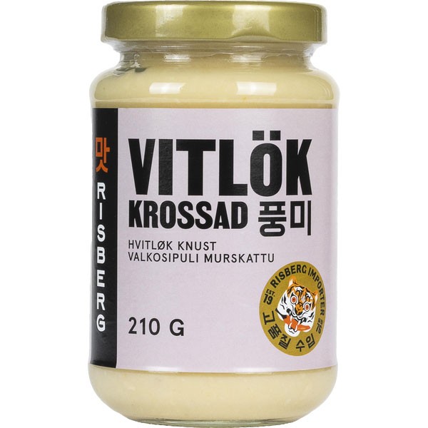 Risberg Vitlök Krossad 210g