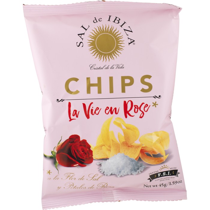 Köp Sal de Ibiza Chips La Vie en Rose 125g på