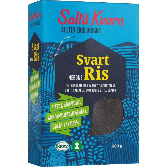 Köp Saltå Kvarn Svart Ris 500 G På Delitea.se