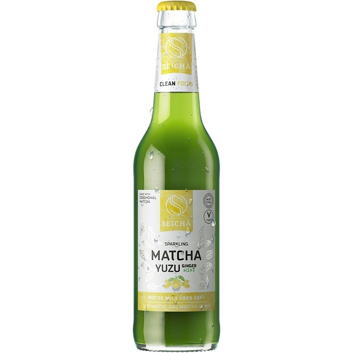 Seicha Yuzu Ingefära Mynta & Matcha 33cl
