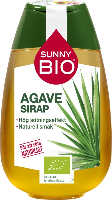 Flaska med flytande agave