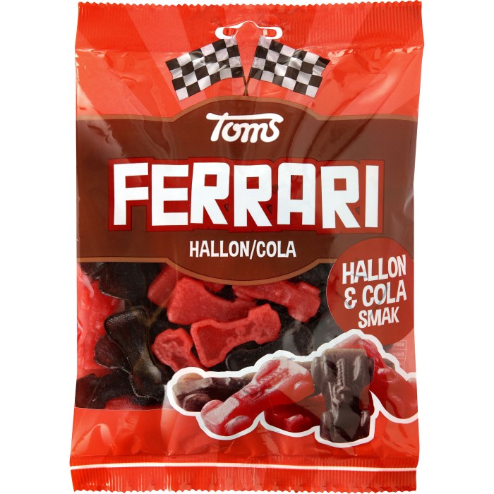 Ferrari Hallon & Cola 275g delitea.se