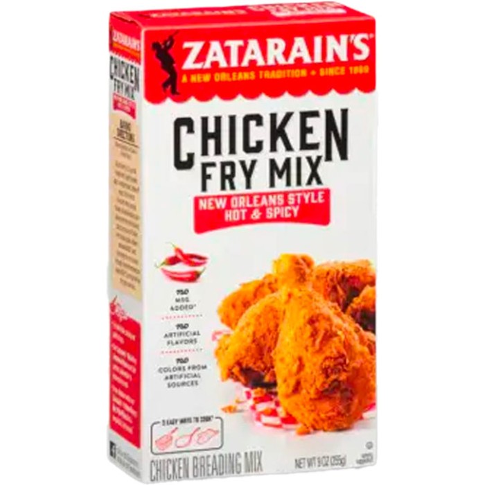 Köp Zatarain's Chicken Fry Mix Hot n Spicy 255g på delitea.se